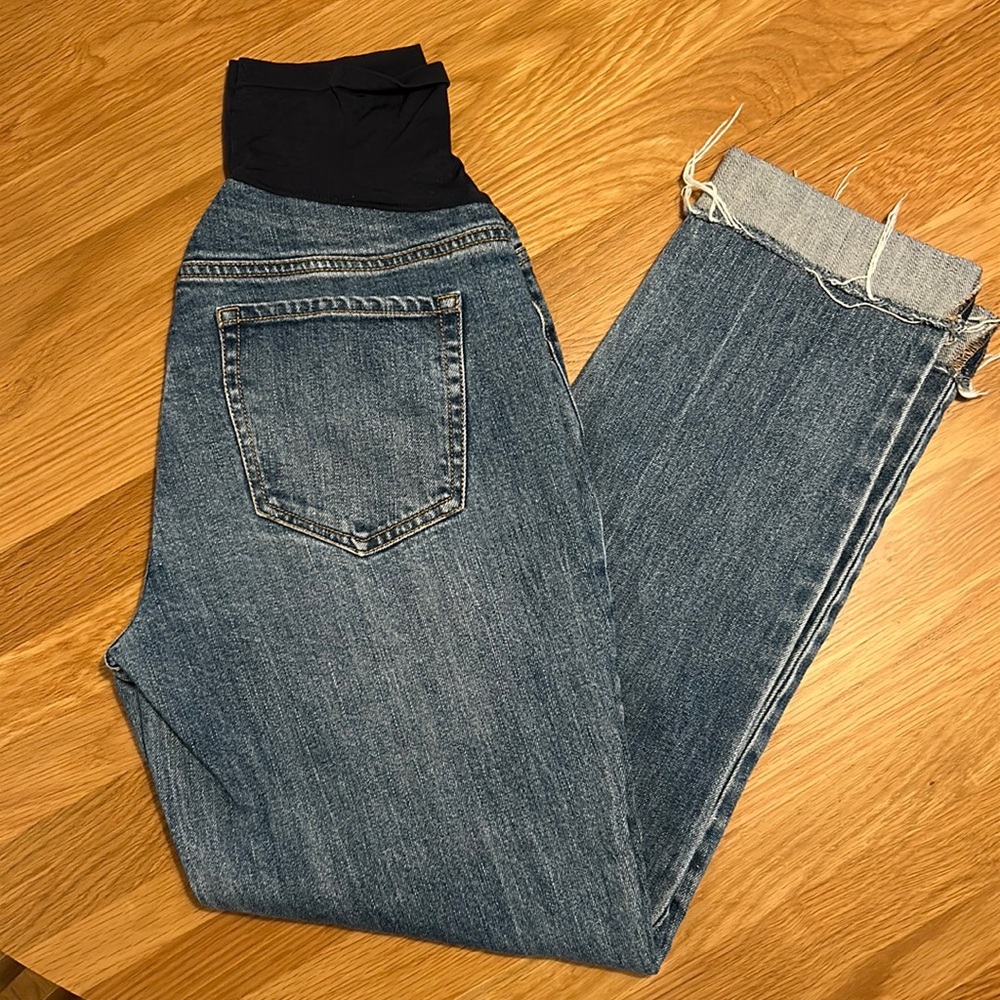 Old Navy maternity jeans - boyfriend fit size 4